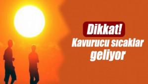 KAVURUCU SICAKLAR GEL�YOR!