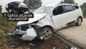 BOLU'DA TRAF�K KAZASI: 1 �L�, 1 YARALI