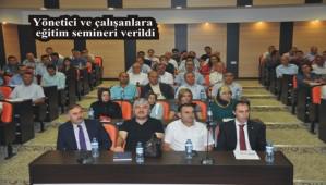 Kamu �al��anlar� bilgilendirildi