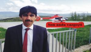 Aday Adayl���ndan son anda vazge�ti