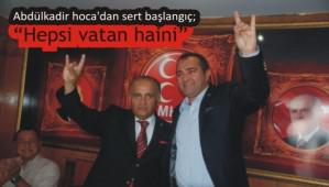 ABD�LKAD�R HOCA'DAN SERT BA�LANGI�