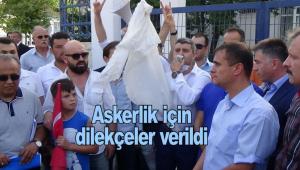200 ki�i askere gitmek i�in ba�vuru yapt�