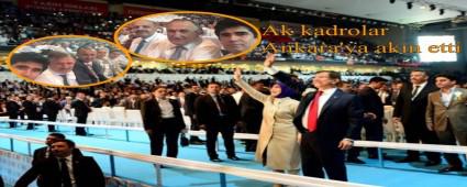 Bolu'daki Ak kadrolar Ankara'ya ak�n etti