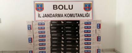 B�NLERCE PAKET KA�AK S�GARA YAKALANDI
