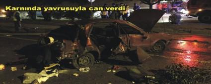 BOLU'DA TRAF�K KAZASI; 2 �L�, 2 YARALI