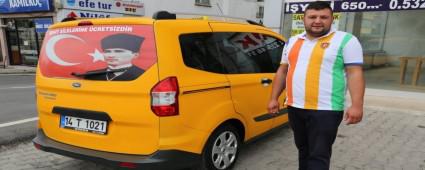 �ehit ailelerine �cretsiz taksi hizmeti