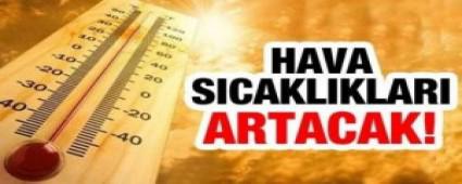 S�cakl�k yeniden artacak