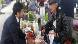 COP, BE�KAVAKLAR PAZARI'NI GEZD�