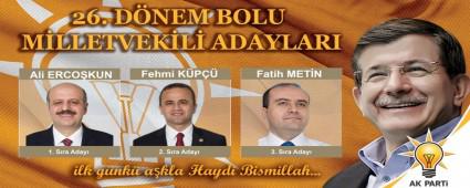 AK PART� ADAYLARI G�R�C�YE �IKIYOR