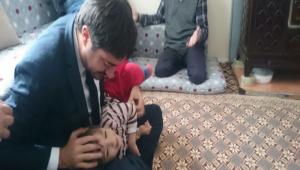 Burak Cop �ehit ailesine ziyaret etti