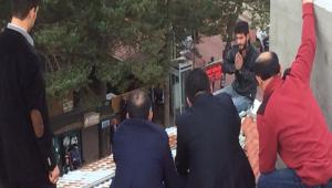 Gerede'de �at�ya ��kan i��iyi belediye ba�kan� ikna etti