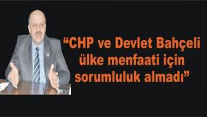 ERCO�KUN, �MHP TABANIYLA SORUNUMUZ YOK� DED� VE EKLED�: