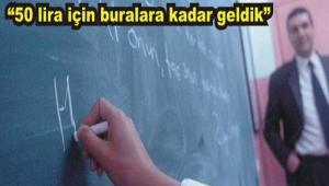 50 lira i�in A��r Ceza'da yarg�lan�yor