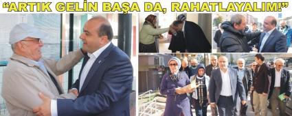 AK PART�'YE ESNAFTAN �A�RI: