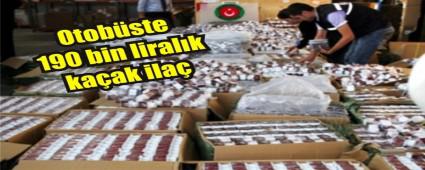 Yolcu otob�s�nde ka�ak ila�