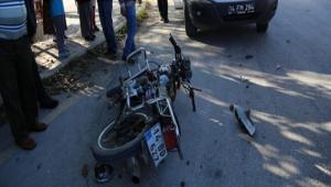 Bolu'da trafik kazas�:1 yaral�