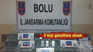 Ka�ak sigara ele ge�irildi