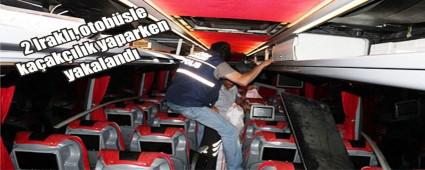 Otob�sle ka�ak��l�k yaparken yakaland�lar