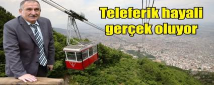 Teleferik hayali ger�ek oluyor