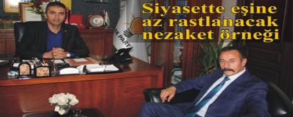 MHP'li Ba�kan'dan s�rpriz ziyaret