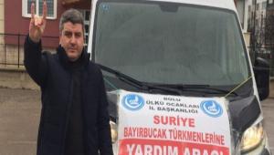 BOZKURTLAR YARDIMLARI TESL�M ETT�