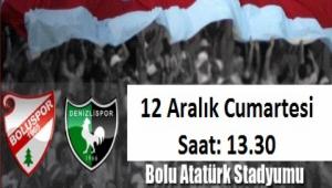Bolu-Denizli ma�� Cumartesi