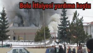 Et entegre tesisindeki yang�n