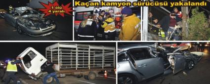 Cenaze yolunda trafik kazas�