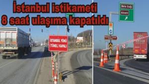 BOLU T�NEL� ULA�IMA KAPATILDI