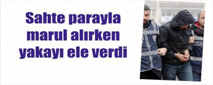 Sahte parayla Pazar al��veri�i yapt�