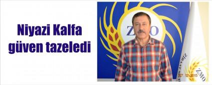 Ziraat M�hendisleri Niyazi Kalfa ile devam dedi