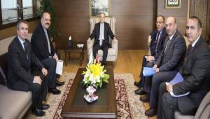 Erco�kun yat�r�m i�in bu kez Bakan K�l��'la g�r��t�