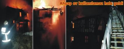 Gerede'de, 2 yang�n korkuttu