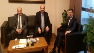 Erco�kun ve AK Partili siyasiler bakanl�k ziyaretleri ger�ekle�tirdi