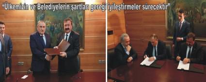 Sosyal Denge Protokol� imzaland�