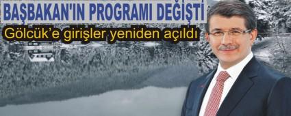 BA�BAKAN'IN PROGRAMI DE���T�