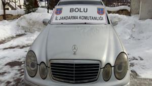 G�rcistan plakal� araca el konuldu