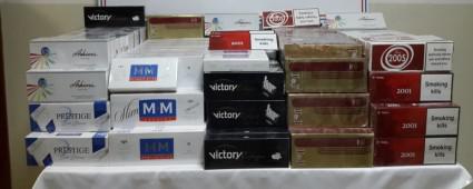 5100 paket ka�ak sigara ele ge�irildi