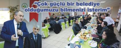 �Bir Bolulu olarak Belediye'nin ba�ar�s�ndan haz ve gurur duyuyorum�