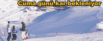 Kartalkaya'da kar kal�nl��� 1,5 metreye yakla�t�