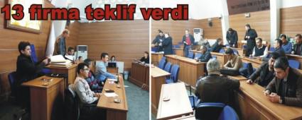 Yeni belediye binas� ihalesi ger�ekle�ti