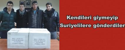 �Bizden daha �ok ihtiyac� olanlar var�