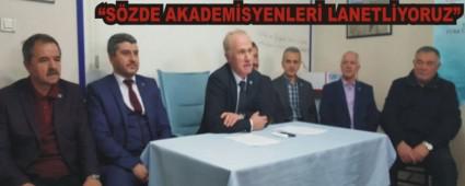 T�RK OCAKLARI'NDAN AKADEM�SYENLERE SERT TEPK�