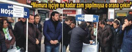 SUYA YAPILAN ZAM ���N �MZA KAMPANYASI BA�LATTILAR