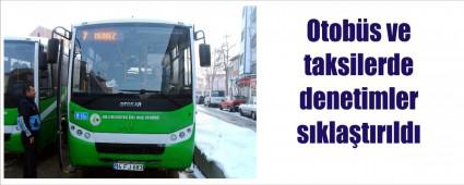 Otob�slerde denetim s�kla�t�r�ld�