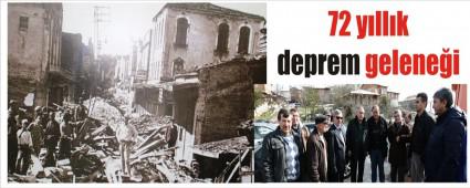 Depremden sonra 72 y�ld�r mevlit okutuyorlar
