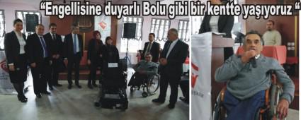 Bolu'da tekerlekli sandalye da��t�m�