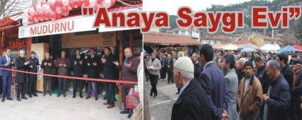 Mudurnu'da Anaya Sayg� Evi