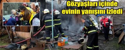 YA�LI ��FT CANINI ZOR KURTARDI