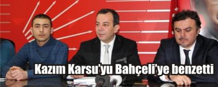 YILMAZ'A TE�EKK�R ETT�, KARSU'YU TOPA TUTTU
